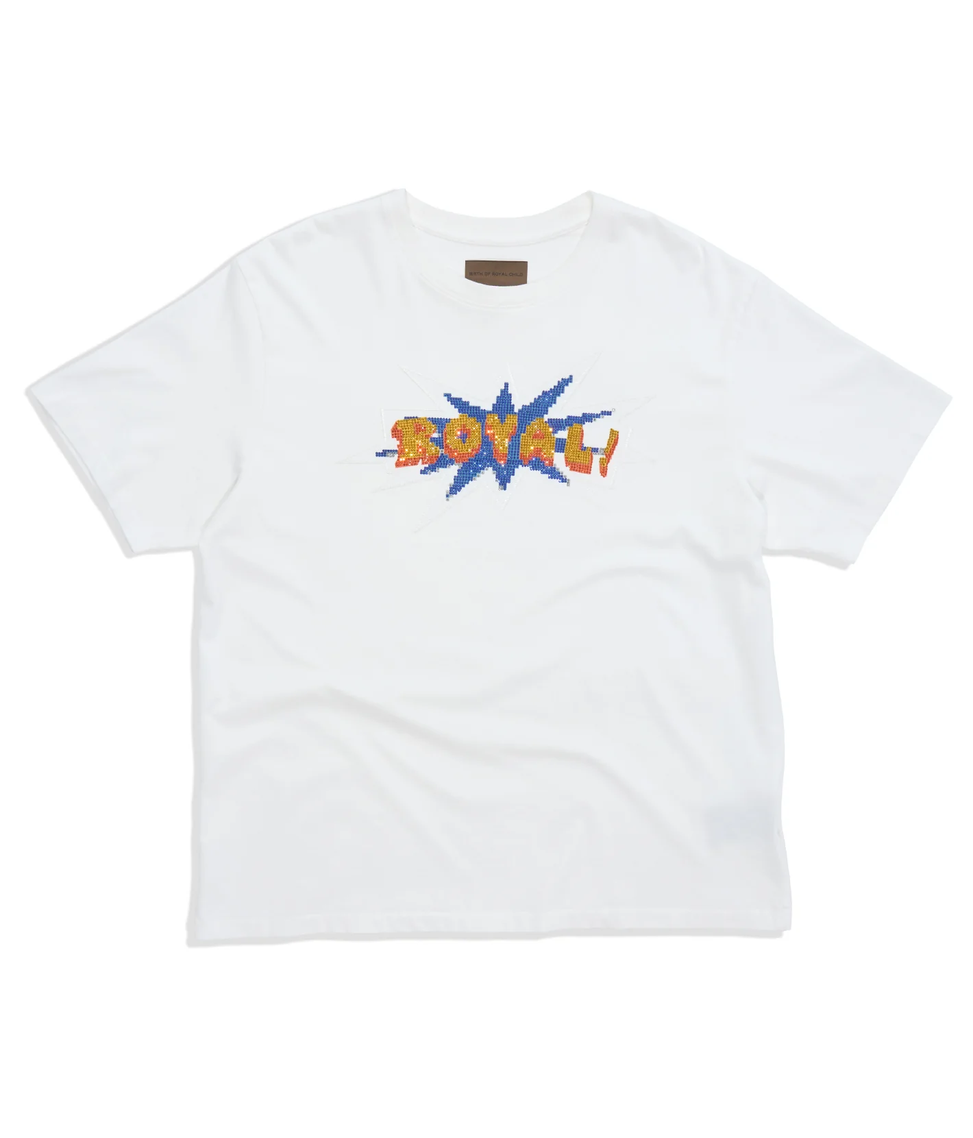Pixel Logo Rhinestone Tee